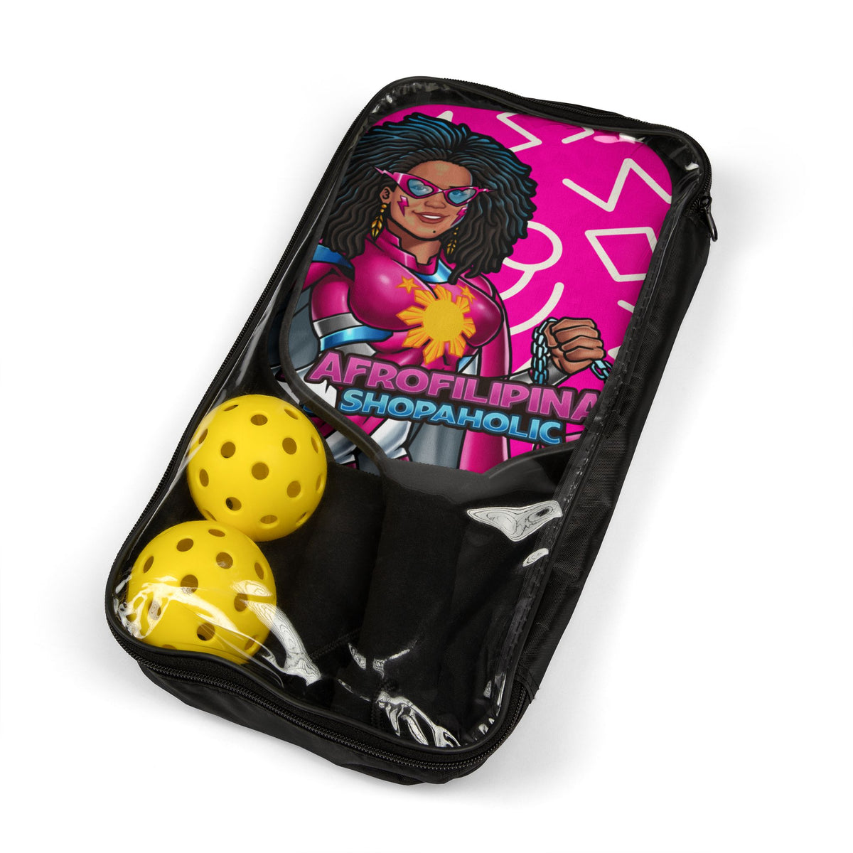 AfroFilipina Shopaholic Pickleball Kit