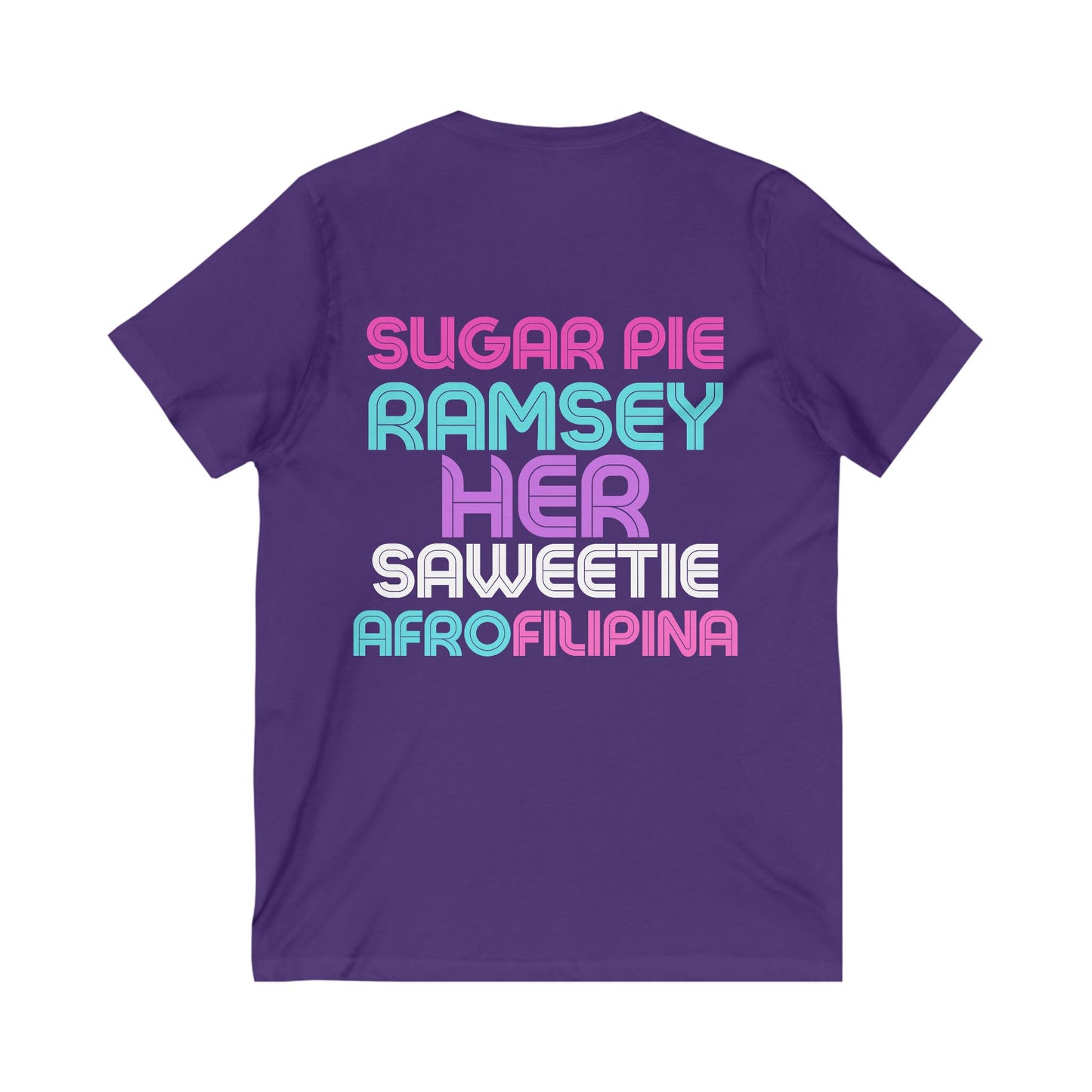 AfroFilipina Legacy Short Sleeve V-Neck Tee