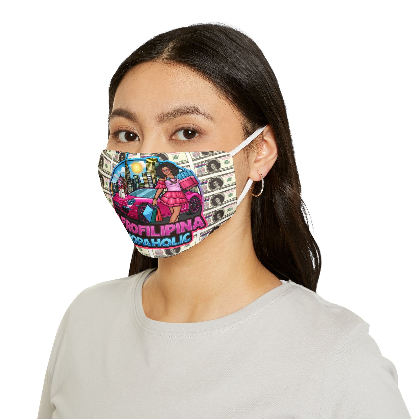 Shopaholic Face Mask