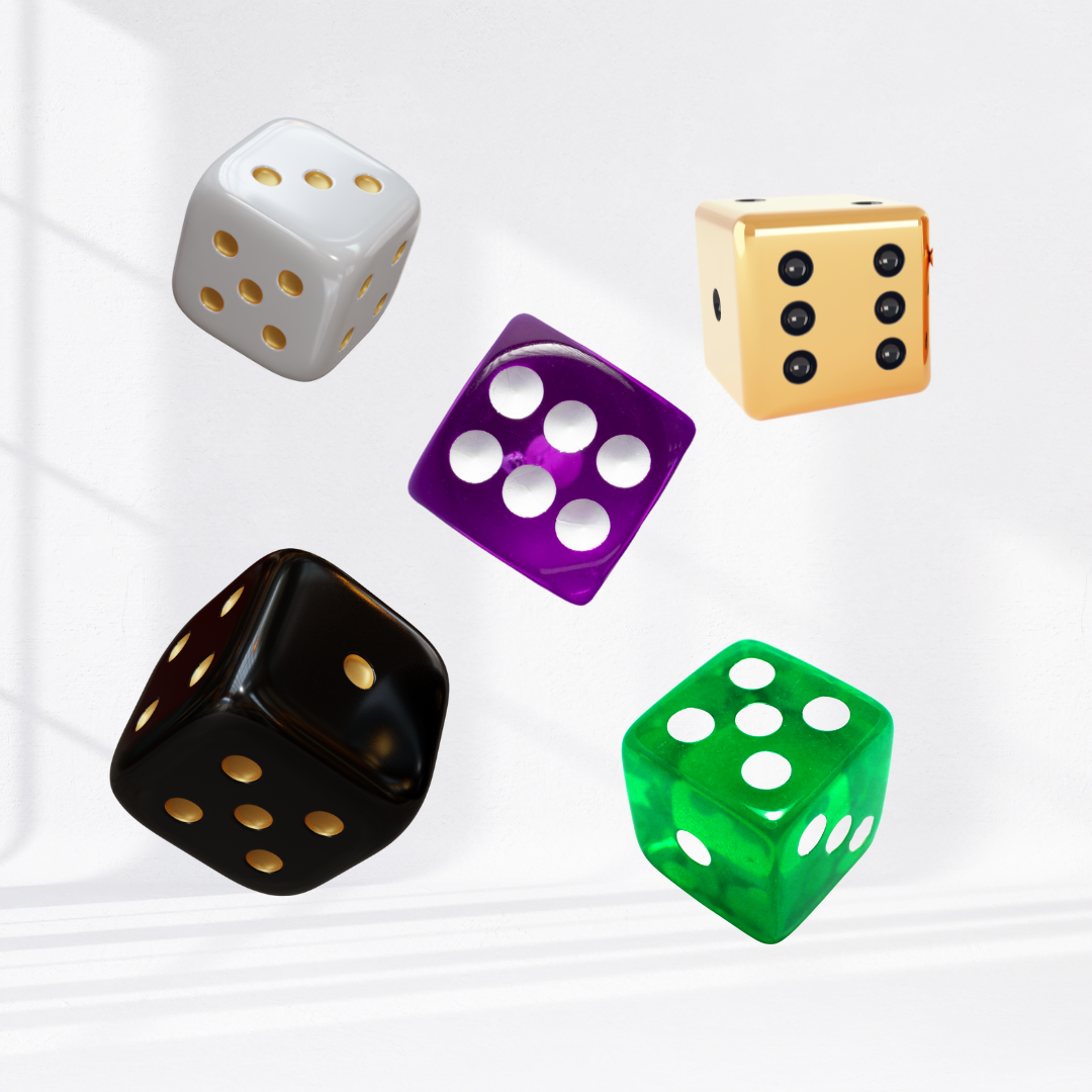 Sá'Ro and Custom 5 Filipino Dice