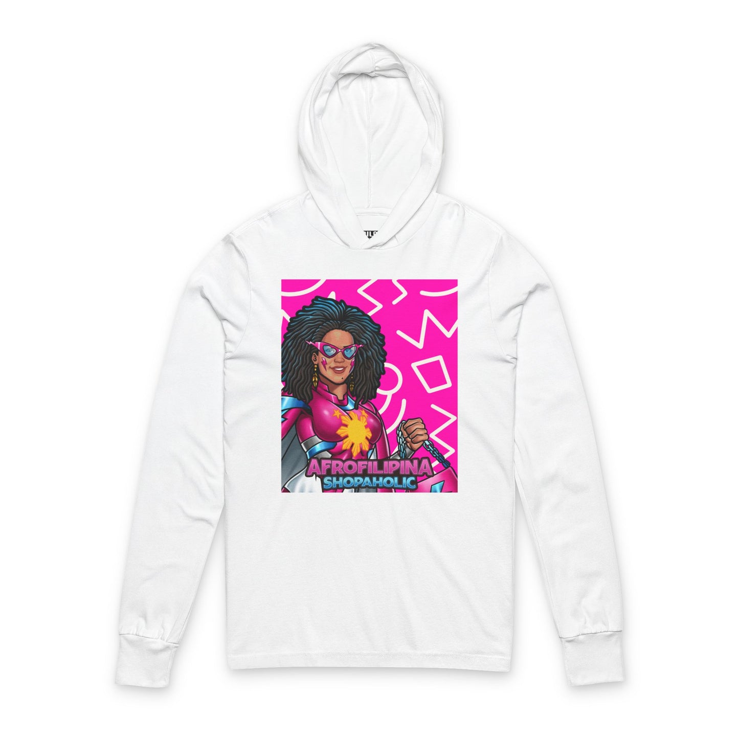 AfroFilipina Long Sleeve Hoody Tee