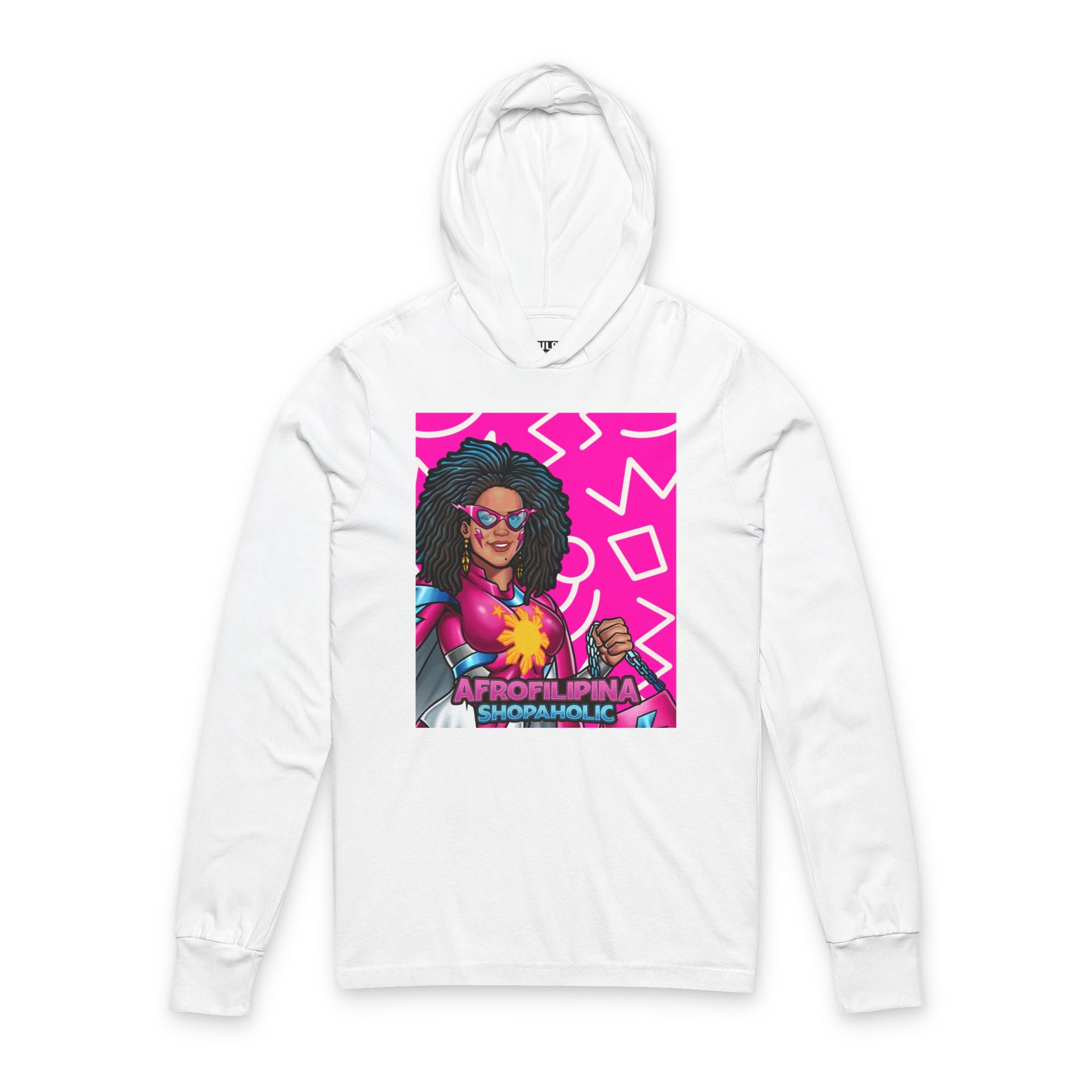AfroFilipina Long Sleeve Hoody Tee
