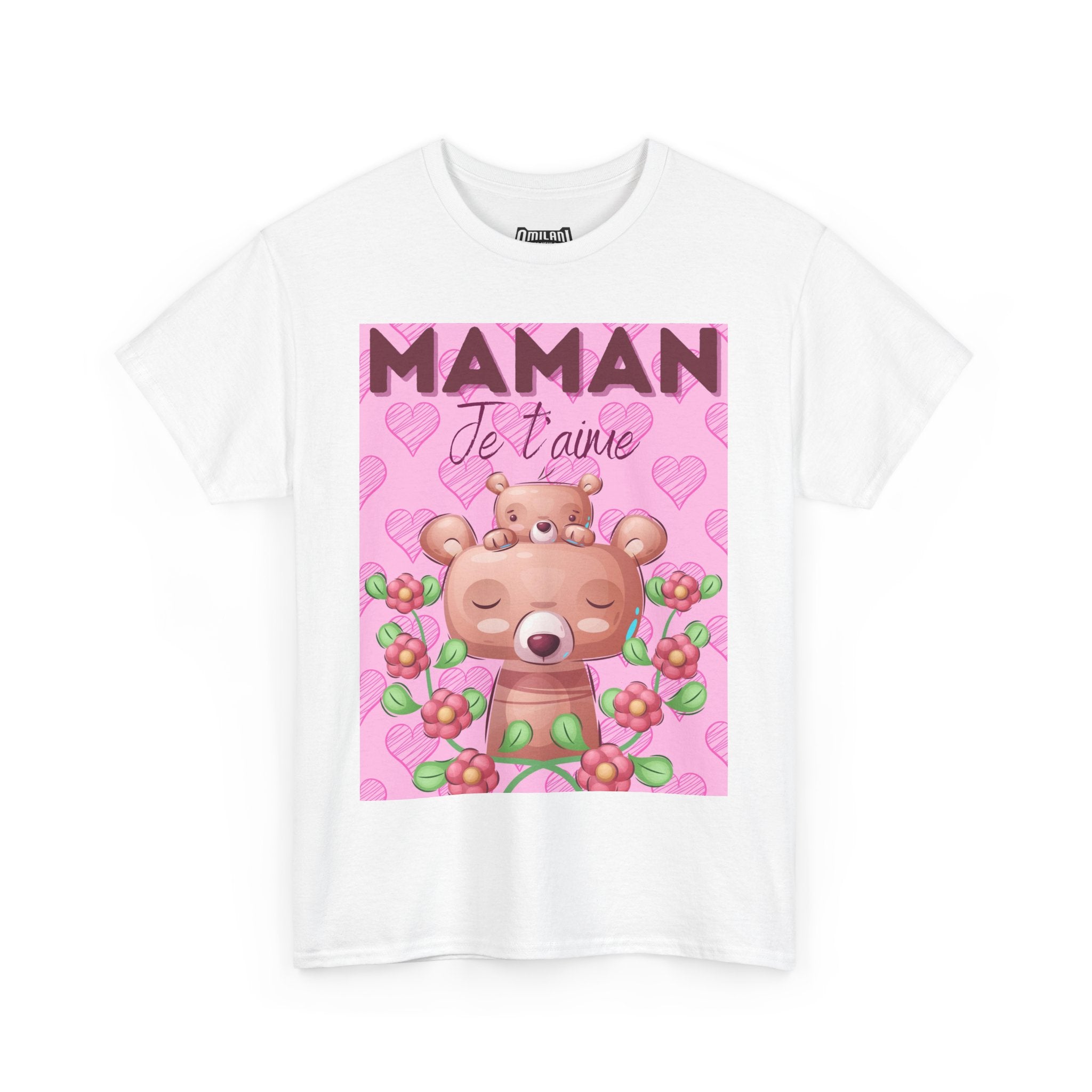 🧸 MAMAN - Mama Bear Love – Everyday Heroines Collection - French Tee