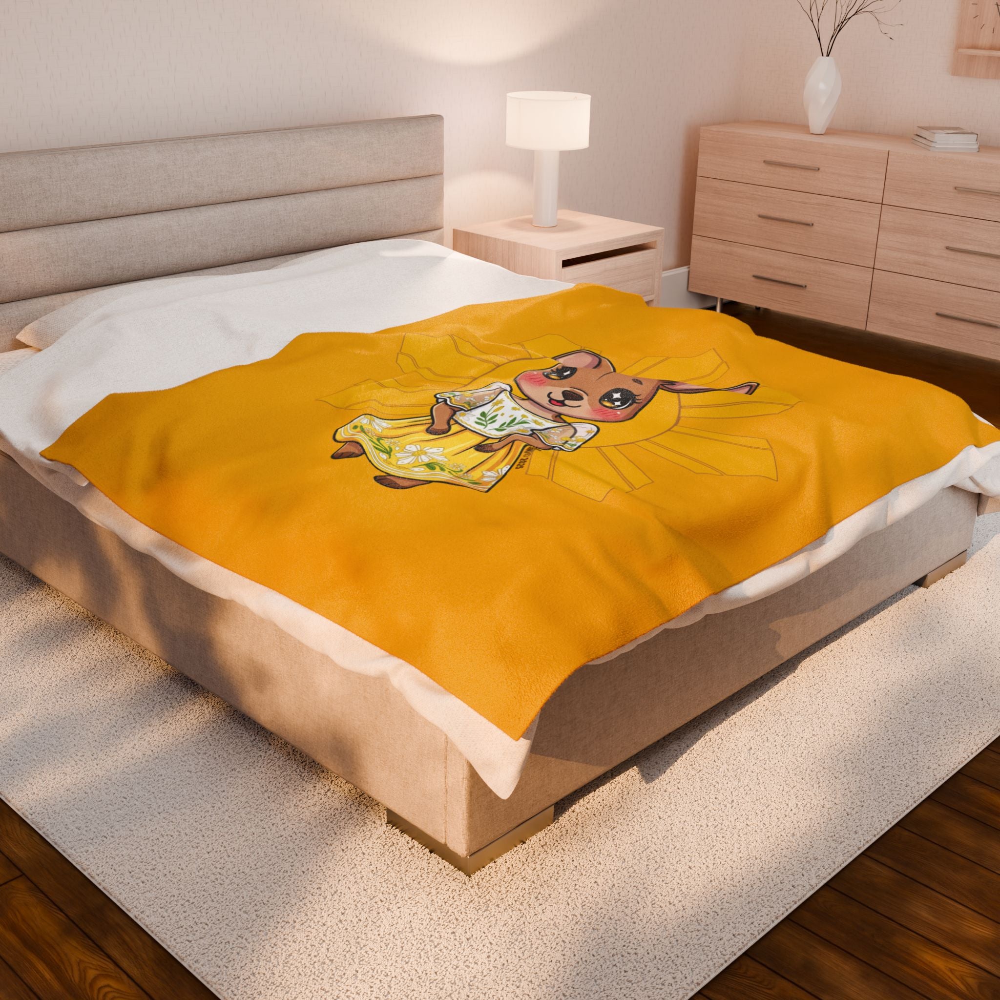 CutiePina Plush Blanket