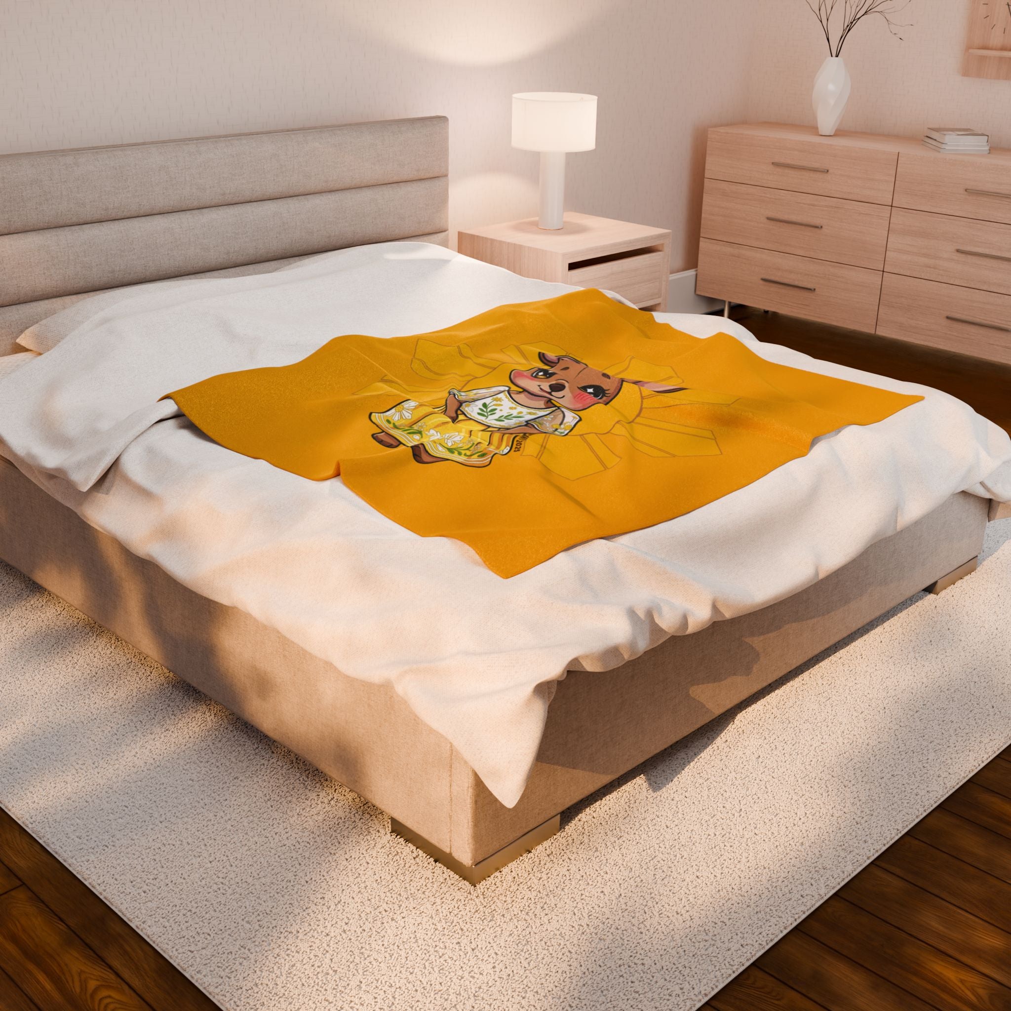 CutiePina Plush Blanket