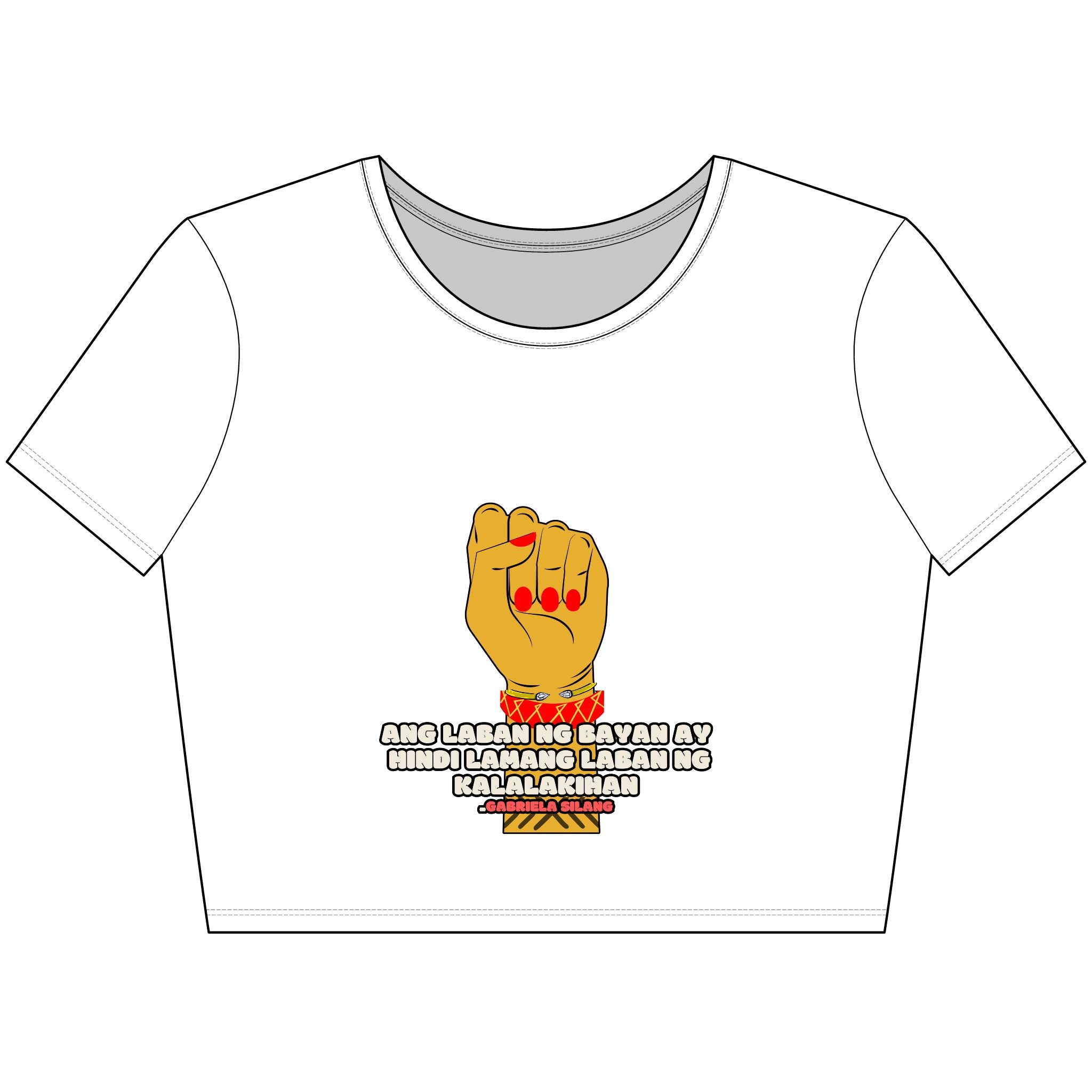 “Laban ng Bayan” – Gabriela Silang Statement Tee - Everyday Heroines