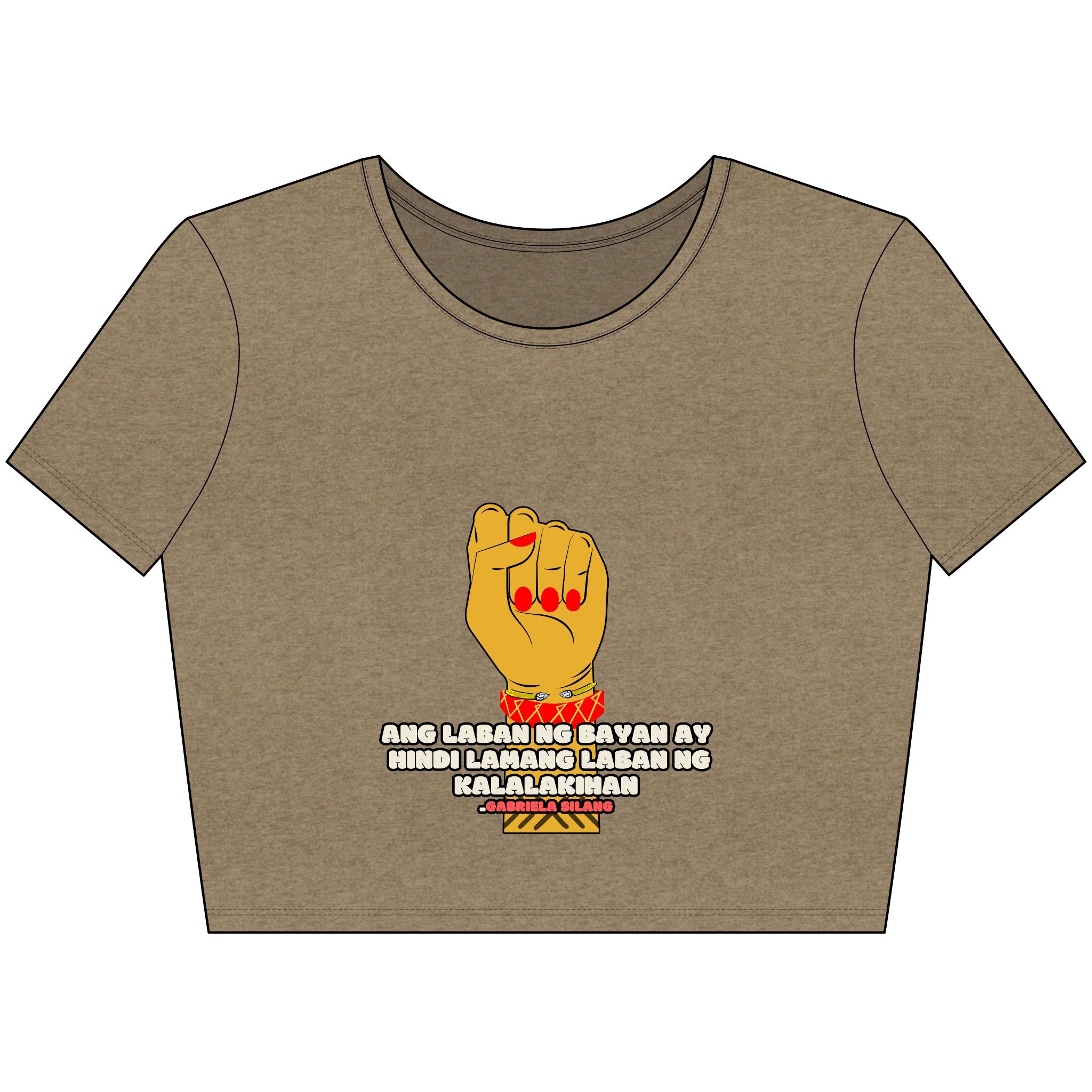 “Laban ng Bayan” – Gabriela Silang Statement Tee - Everyday Heroines