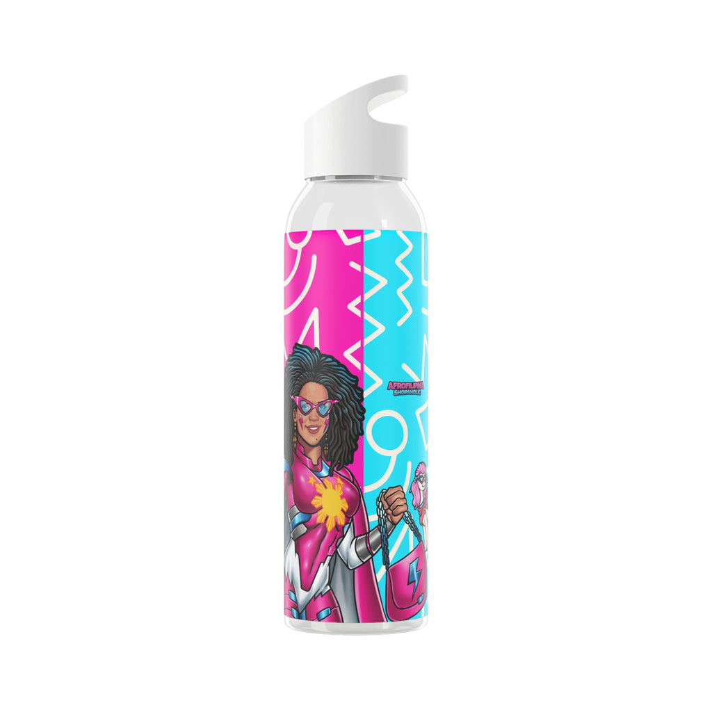 AfroFilipina Sky Water Bottle