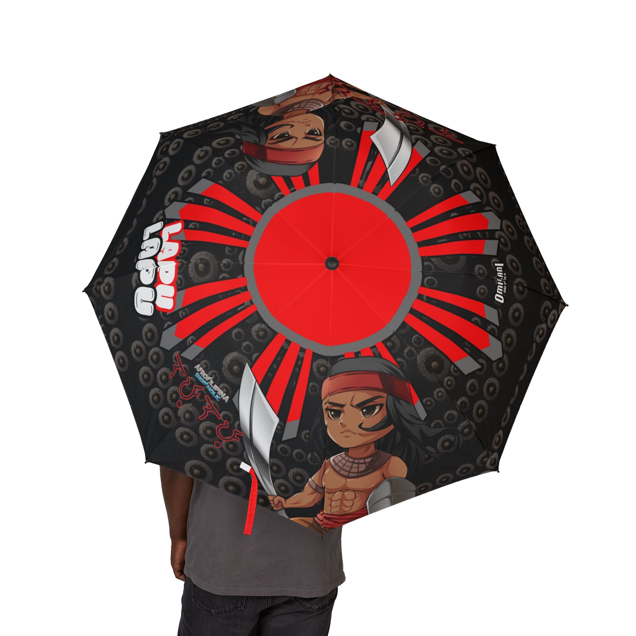 LAPU-LAPU Semi-Automatic Foldable Umbrella