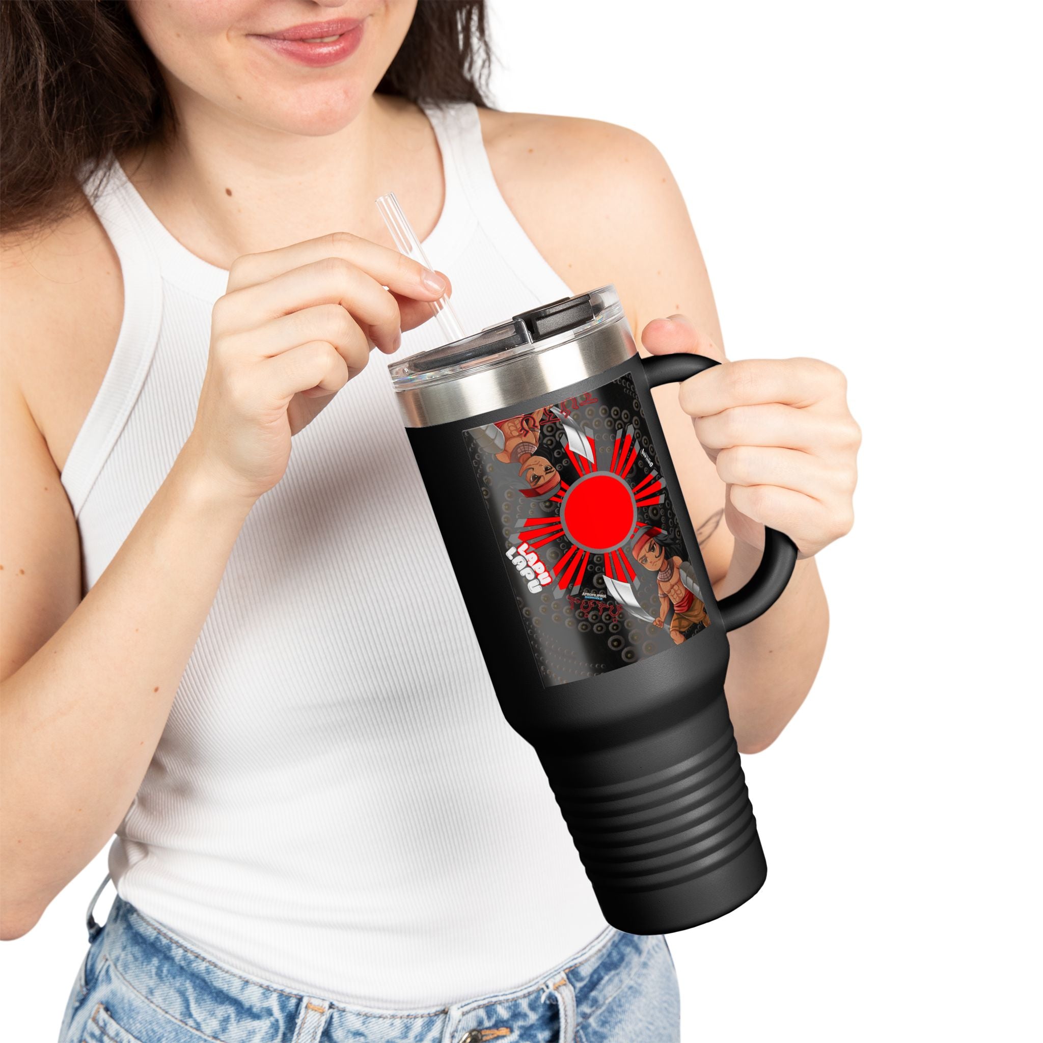 Lapu Lapu Insulated Travel Mug, 40oz