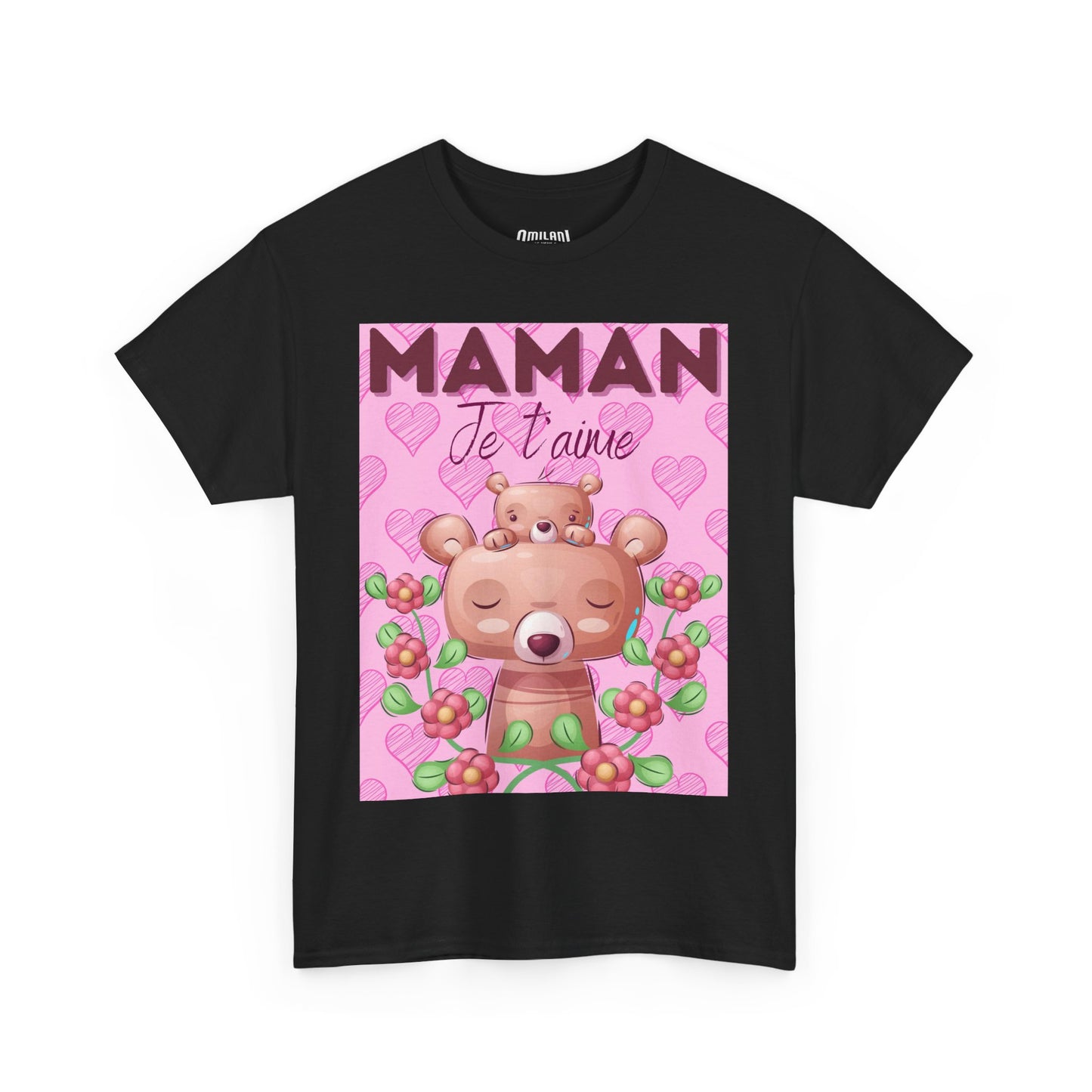 🧸 MAMAN - Mama Bear Love – Everyday Heroines Collection - French Tee