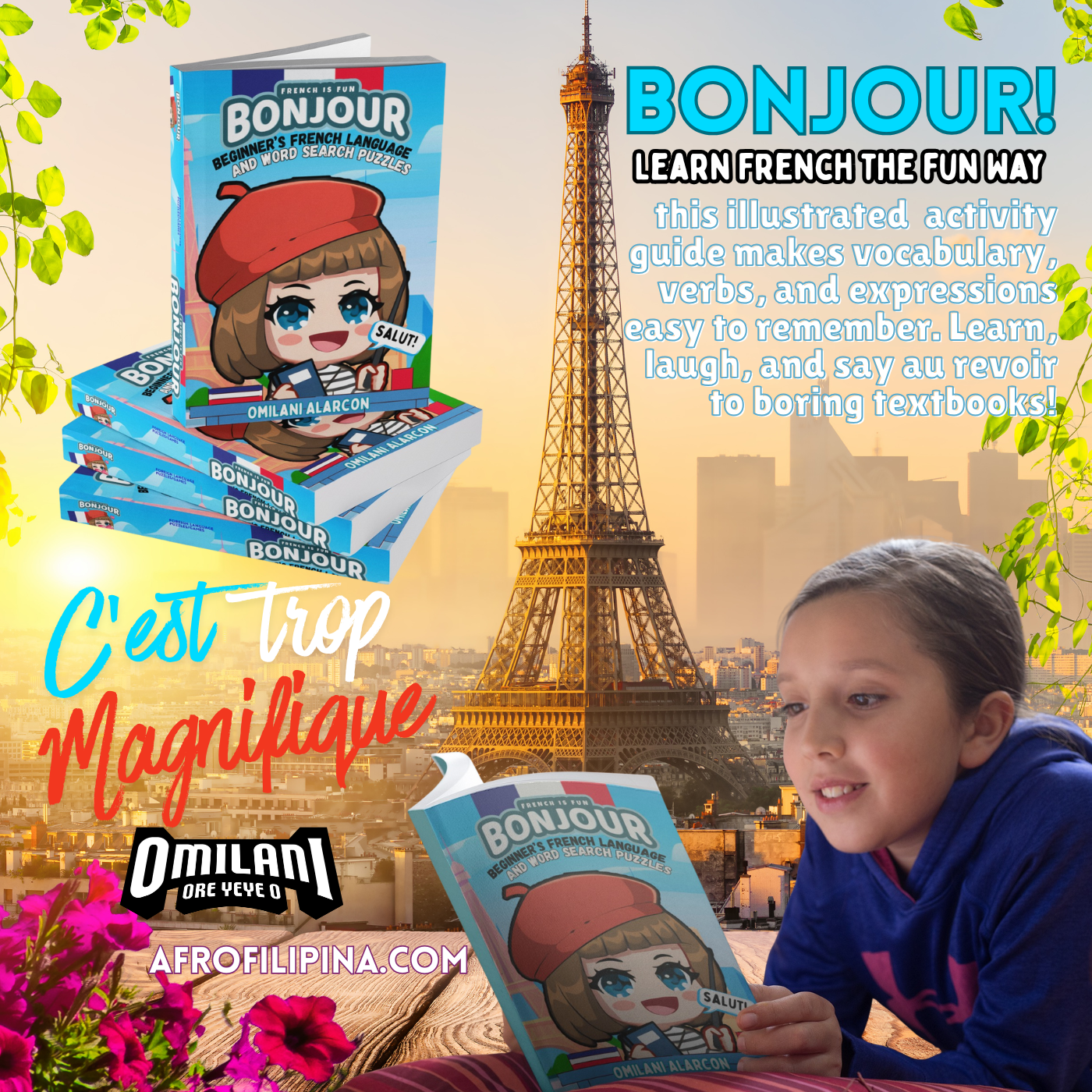 Bonjour - French Beginner Language and Activity Book
