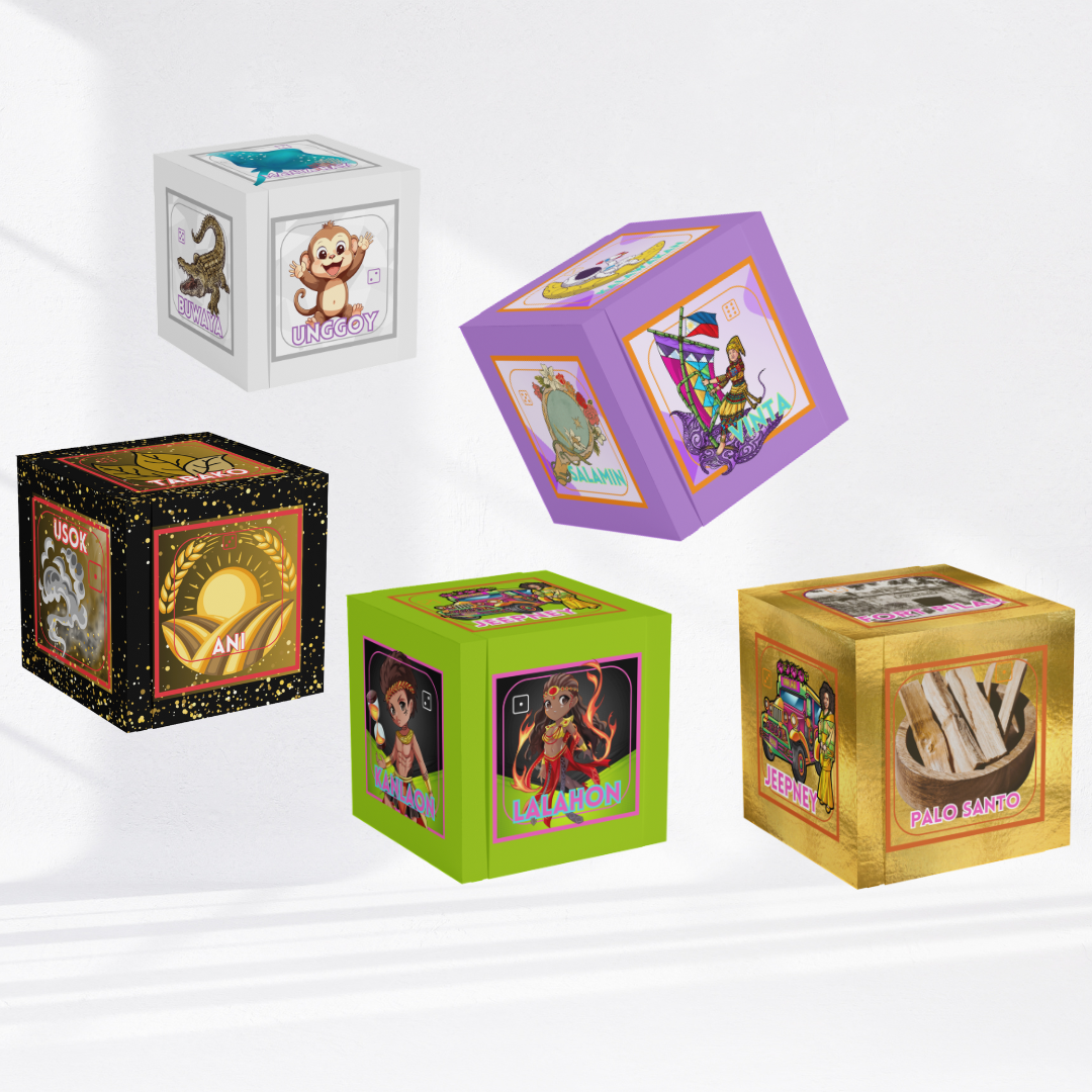 Sá'Ro and Custom 5 Filipino Dice