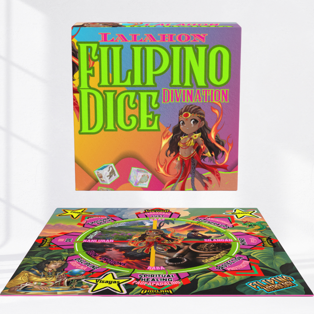 Lalahon Sun Board  - Filipino Dice Divination